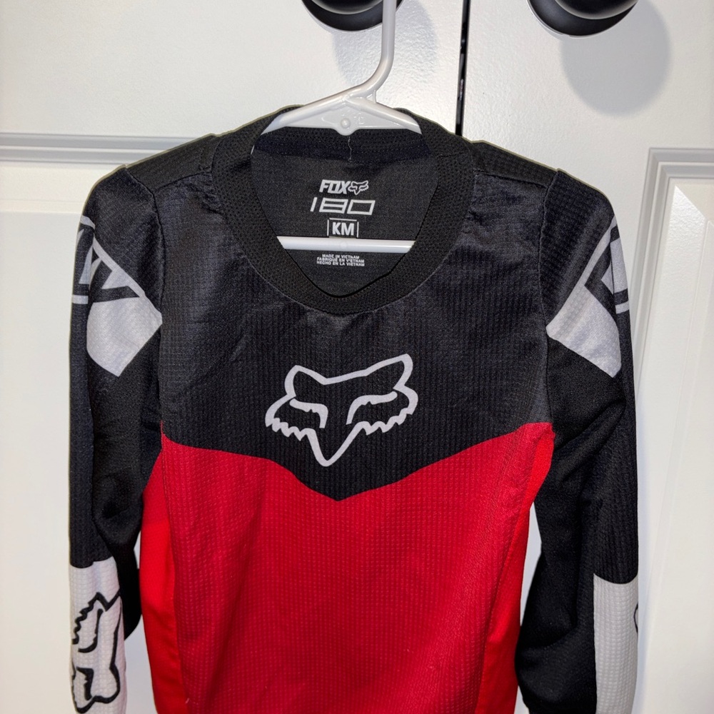 Fox Kids Red and Black Jersey